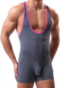 img 3 attached to 🏋️ High-Performance SPNSSTCR Men's Athletic Supporters Undershirts: Ideal for Wrestling, Sports, Gym, and more!