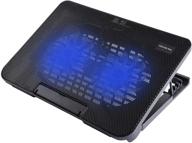 adjustable ergonomi pad laptop portable design black logo