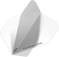 hardcore white extra standard flights logo