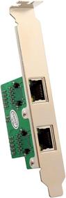 img 1 attached to 🔌 Улучшенная Сиба I/O Crest SI-MPE24046 2-портовая мини-PCI-e сетевая Ethernet-карта Gigabit