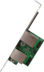 img 4 attached to 🔌 Улучшенная Сиба I/O Crest SI-MPE24046 2-портовая мини-PCI-e сетевая Ethernet-карта Gigabit