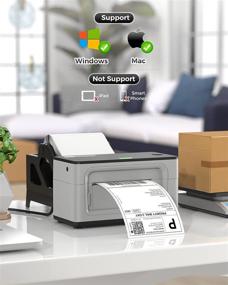 img 3 attached to 🖨️ MUNBYN Thermal Label Printer: Quick Set-up, Convenient USB Shipping Label Printer compatible with Amazon, UPS, Ebay, Shopify, FedEx Labeling - Windows & Mac Compatible