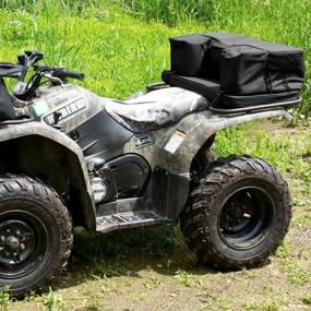 img 2 attached to 🌳 Ultimate Oak Camouflage ATV Rack Pack: Универсальный набор для багажника ATV с деревянным узором: Практичная корзина с подушкой для непревзойденного комфорта.