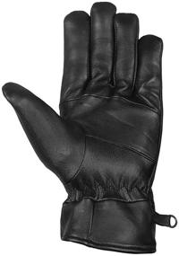 img 1 attached to Premium Lambskin Driving Gloves Thinsulate Men's Accessories