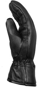 img 2 attached to Premium Lambskin Driving Gloves Thinsulate Men's Accessories