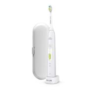 🦷 white philips sonicare hx8911/02 healthywhite+ electric toothbrush with rechargeable capabilities logo