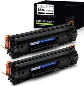 img 4 attached to 🖨️ High-Quality JARB O Compatible 2-Pack Toner Cartridges for HP 85A CE285A, Fits Laserjet Pro P1102W P1109W M1212NF M1217NFW Printers (Black)