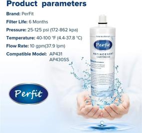 img 3 attached to 🚿 Картридж совместимый с PerFit Aqua Pure для замены