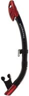 scubapro spectra dry snorkel black logo