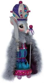 img 4 attached to 🐭 Hollywood Mouse King Nutcracker by Kurt S. Adler - 15-Inch