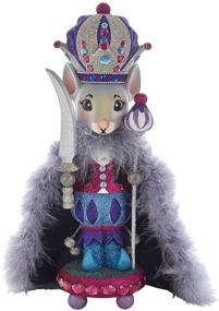 img 3 attached to 🐭 Hollywood Mouse King Nutcracker by Kurt S. Adler - 15-Inch