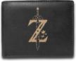 legend zelda engraved leather wallet men's accessories logo