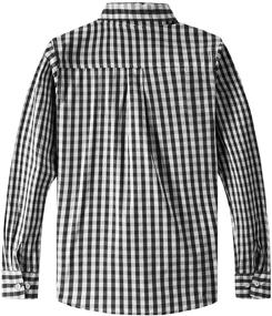 img 3 attached to 👕 X Large Boys' Clothing: Spring Gege Uniform Gingham Tops, Tees & Shirts