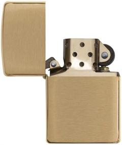 img 1 attached to 🔥 Optimized Zippo Brass Pocket Lighters