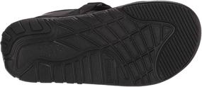 img 1 attached to PUMA Womens SOFTRIDE Sandal Black Brush Gold