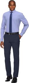 img 3 attached to Amazon Brand Buttoned Slim Fit Pinpoint Men's Clothing and Shirts
