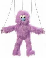 purple monster marionette string puppet logo