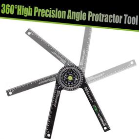 img 2 attached to Protractor Aluminum Precision Carpenters Plumbers