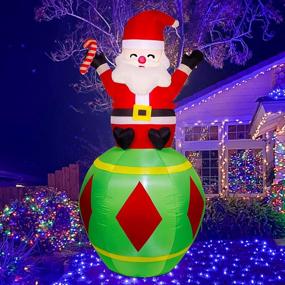 img 2 attached to Twinkle Star Christmas Inflatable Decorations Seasonal Decor