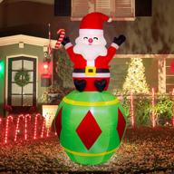 twinkle star christmas inflatable decorations seasonal decor logo