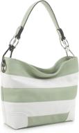 👜 стильная сумка-хобо mkf для женщин с несколькими карманами для сумок, кошельков и аксессуаров логотип