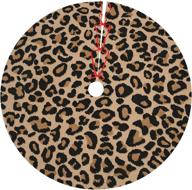 leopard christmas cheetah ornaments decorations logo