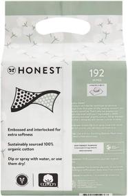 img 3 attached to 🌿 The Honest Company Organic Cotton Dry Wipes, 48 Wipes (4-Pack)