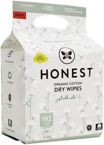 img 2 attached to 🌿 The Honest Company Organic Cotton Dry Wipes, 48 Wipes (4-Pack)