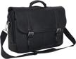 👜 kenneth cole reaction colombian leather 16 inch laptop business messenger briefcase portfolio satchel work bag, black, one size logo