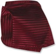 men's handkerchiefs - orange striped 🧣 pattern | stylish accessories for every occasion logo