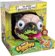 ugglys pug electronic pet beige: lifelike and interactive pug toy logo
