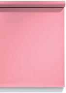 📸 high-quality usa-made #17 carnation pink seamless photography background paper: 107" width x 36ft length logo