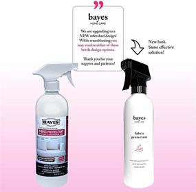 img 3 attached to 🌿 Bayes High-Performance Fabric Protectant Spray - Indoor and Outdoor Use, Repels Liquids and Stains, Waterproof, UV Protection - 24 oz, 2 Pack