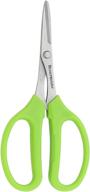 🔪 messermeister stainless steel culinary scissors (6.5 inch) - green: cutting-edge kitchen tool logo