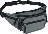 🧳 procase fanny pack: essential waist bag for men and women, ideal for travel, hiking, running, and outdoor sports logo