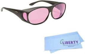 img 1 attached to 🕶️ Eschenbach FL-41 Meridian Rose Filter Sunglasses - Photophobia Glasses with Enhanced SEO