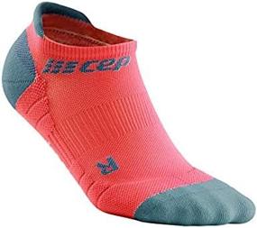 img 4 attached to 🏃 Performance-enhancing Men's No Show Compression Running Socks - CEP No Show Socks