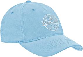 img 1 attached to 🧢 Koloa Surf Classic Cotton Dad Hats: Low Profile Adjustable Caps in a Variety of 42 Colors