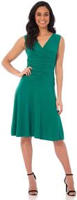 img 3 attached to Rekucci Womens Slimming Sleeveless Control Women's Clothing in Dresses