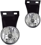 ๐ฆ clear lens fog lights replacement for 1994-2001 dodge ram 1500 2500 3500 pick up truck - 881 12v 27w halogen bulbs included logo