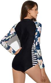 img 3 attached to YOUBUY Swimsuit Surfing Swimwear: Stylish and Functional Women's Clothing in Swimsuits & Cover Ups