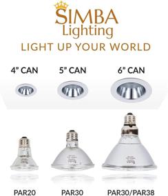 img 1 attached to 💡 Simba LightingTM Halogen 39PAR20 LED Bulb for Industrial Electrical Applications