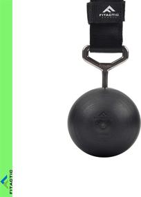 img 3 attached to 🧗 FITactic Rock Climbing Cannonball Bomb Power Pull Up Ball Hold Grips for Finger, Forearm, Biceps, and Back Muscles – Solid Training Straps