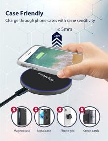 img 1 attached to Gigastone Wireless Compatible Smartphones Qi Enabled