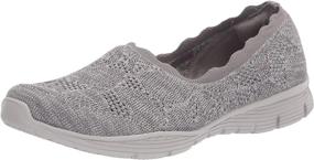 img 4 attached to Skechers Womens Seager Covered Loafer Men's Shoes