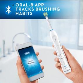 img 1 attached to 🦷 White Edition Oral-B Pro 5000 Smartseries Power Rechargeable Electric Toothbrush with Bluetooth Connectivity