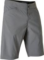 мужские шорты fox racing ranger short black логотип