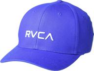 🧢 flex fit hat for men by rvca logo