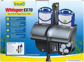 img 1 attached to 🐠 Tetra Whisper EX: The Ultimate Silent Multi-Stage Power Filter for Aquariums