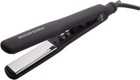 img 1 attached to 💇 Brazilian Blowout Model 11T22 Prodigital Titanium Flat Iron - Grey: Ultimate Styling Tool for Salon-grade Hair Straightening